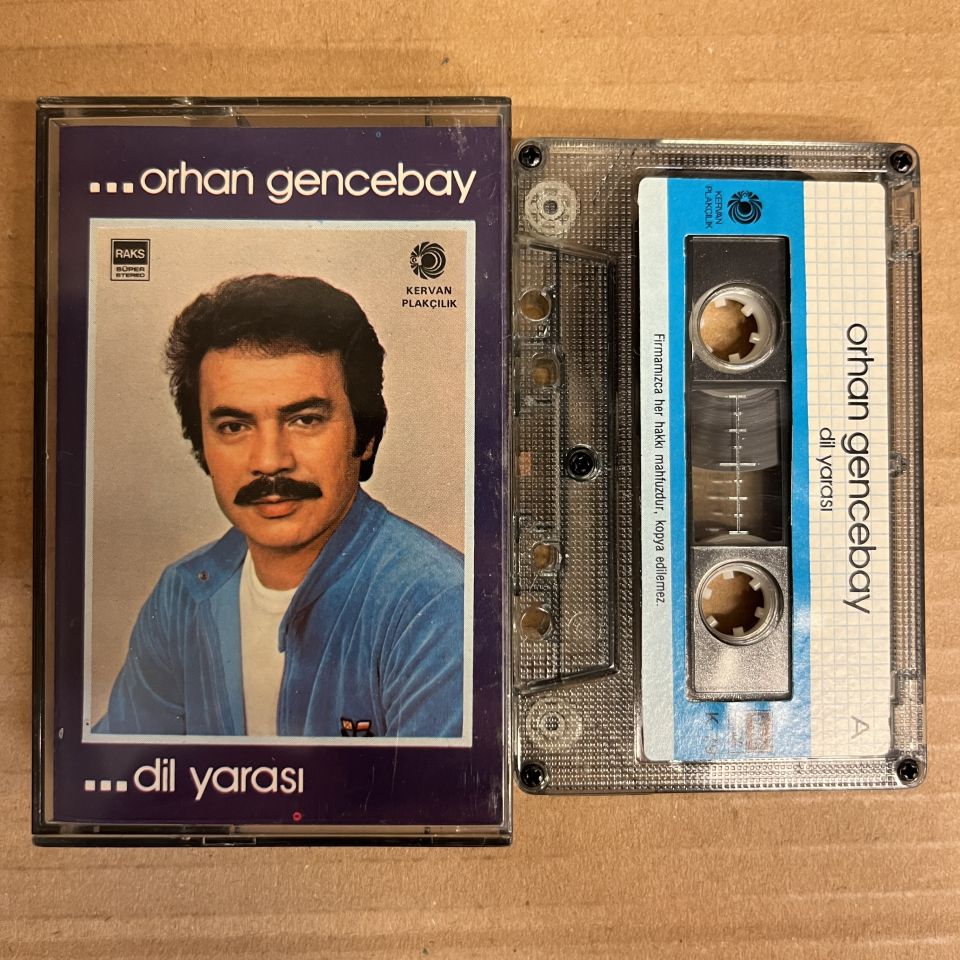 ORHAN GENCEBAY - DİL YARASI (1984) - KASET 2.EL