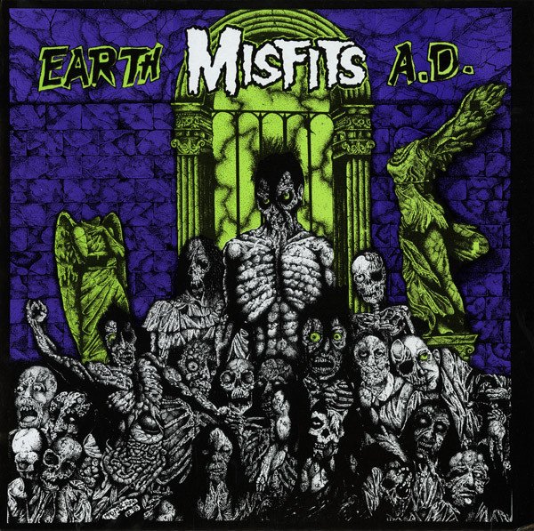 MISFITS - EARTH A.D. / WOLFS BLOOD (1983) - LP SIFIR PLAK