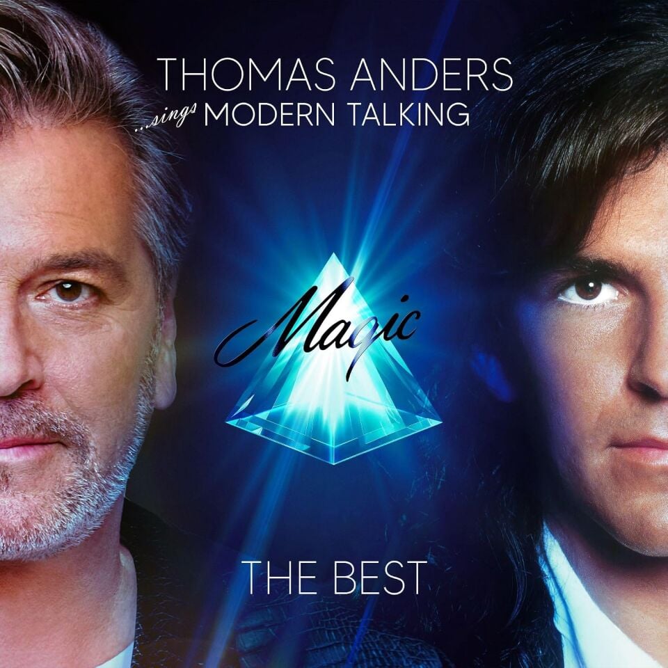 THOMAS ANDERS SINGS MODERN TALKING - MAGIC / THE BEST (2026) - 2xLP BLUE SPLATTER COLOURED SIFIR PLAK