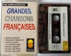 UNE COMPILATION DES GRANDES CHANSONS FRANCAISES (1990) TOPKAPI CASSETTE MADE IN TURKEY ''USED''