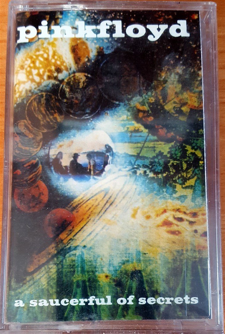 PINK FLOYD - A SAUCERFUL OF SECRETS CASSETTE MADE IN TURKEY ''NEW''