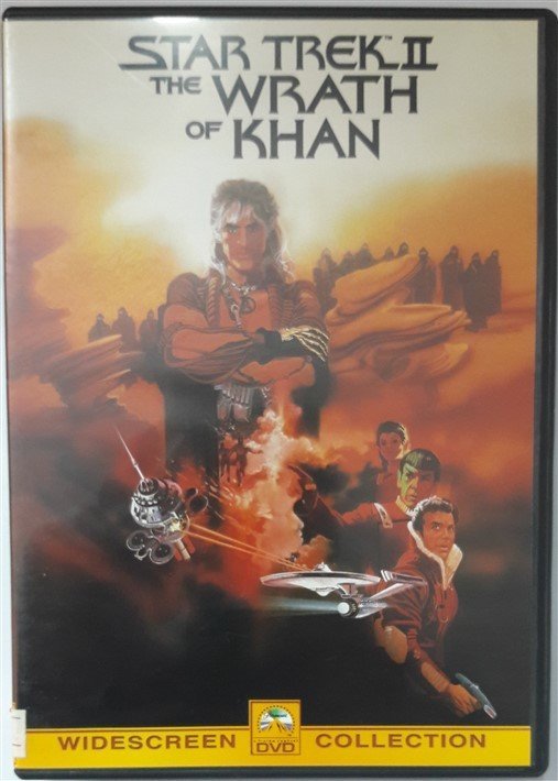 STAR TREK II The WRATH of KHAN - WILLIAM SHATNER - LEONARD NIMOY - DVD 2.EL