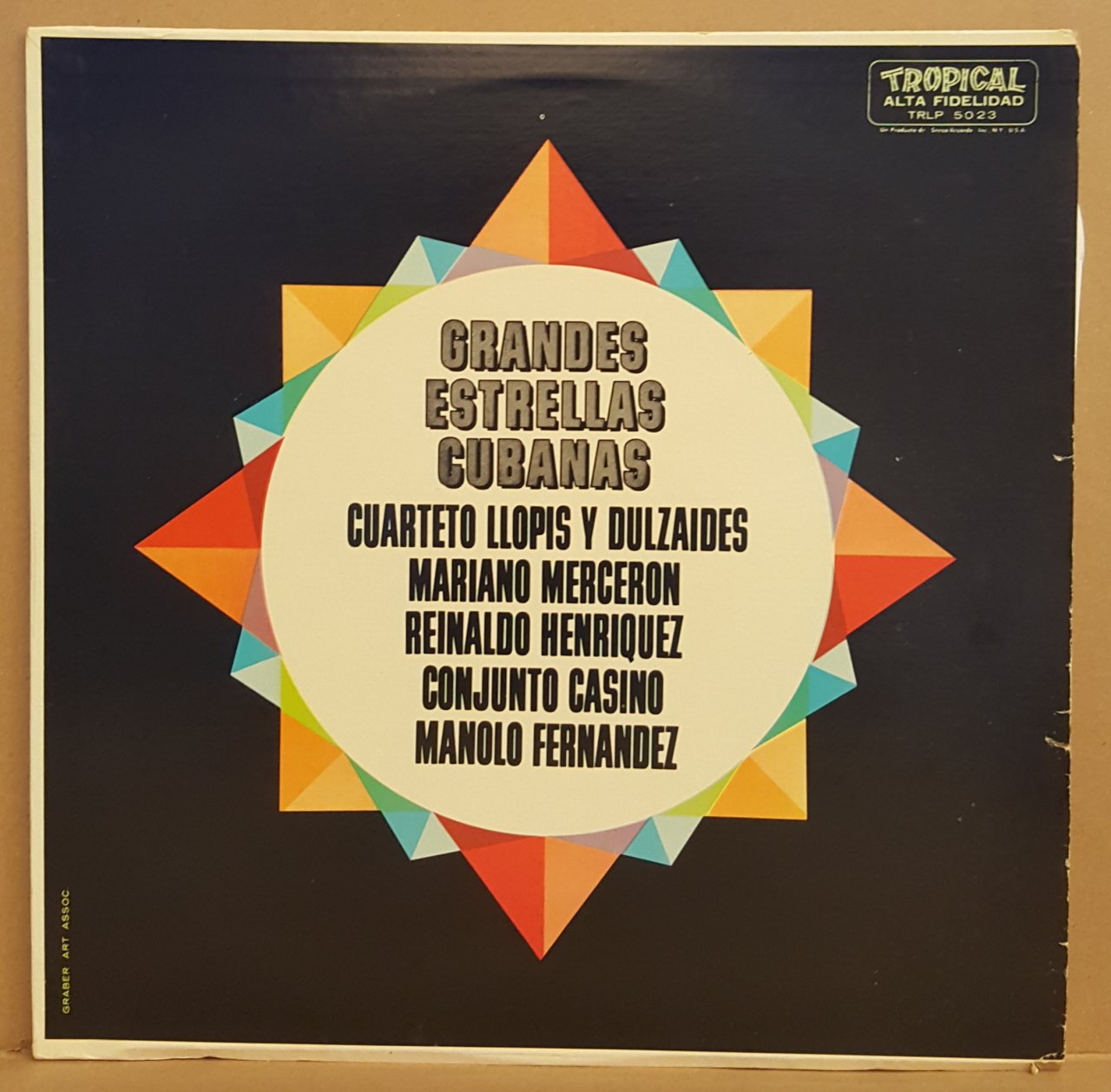 GRANDES ESTRALLAS CUBANAS - VARIOUS ARTISTS CUBA MUSIC  - LP 2.EL PLAK