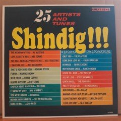 25 ARTISTS AND TUNES SHINDIG!!! - LP 2.EL PLAK