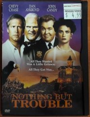 NOTHING BUT TROUBLE - CHEVY CHASE - SNAPCASE DVD 2.EL 1. BÖLGE TR ALTYAZI YOKTUR