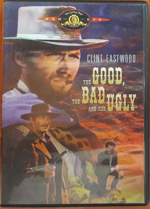 The GOOD The BAD And The UGLY - CLINT EASTWOOD - LEE VAN CLEEF - SERGIO LEONE - DVD 2.EL 1. BÖLGE TR ALTYAZI YOKTUR