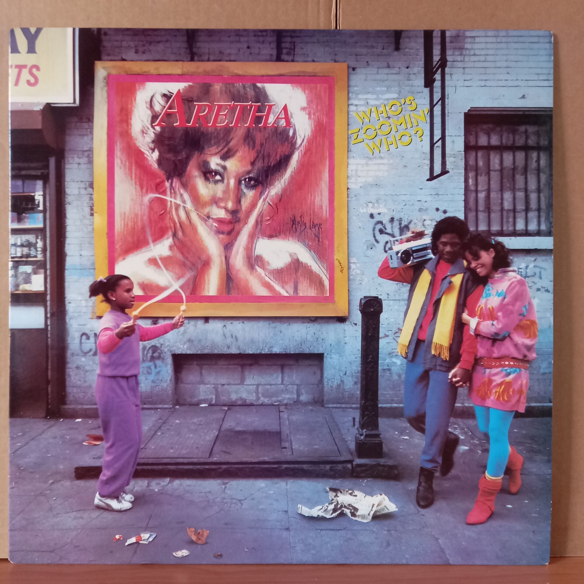 ARETHA FRANKLIN – WHO'S ZOOMIN' WHO? (1985) - LP 2. EL PLAK