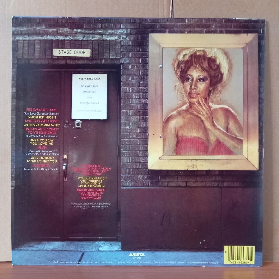 ARETHA FRANKLIN – WHO'S ZOOMIN' WHO? (1985) - LP 2. EL PLAK