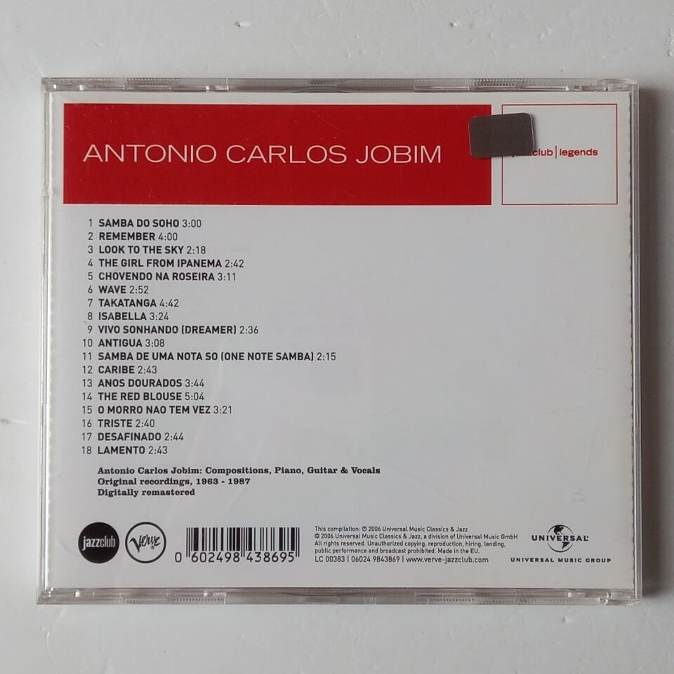 ANTONIO CARLOS JOBIM – ONE NOTE SAMBA (2006) - CD 2.EL