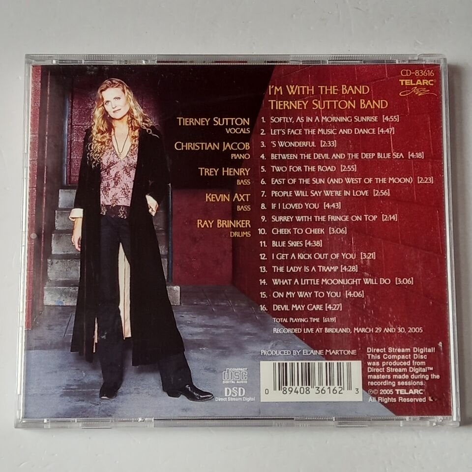 TIERNEY SUTTON – I'M WITH THE BAND (2005) - CD 2.EL