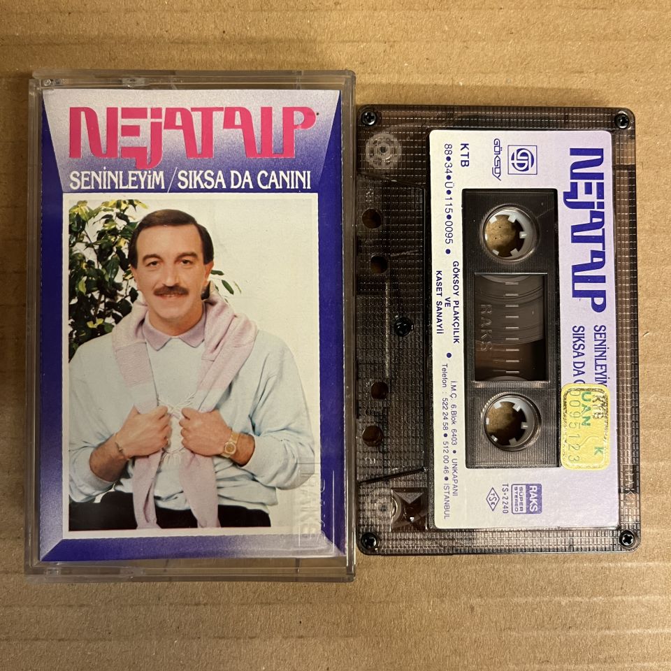 NEJAT ALP - SENİNLEYİM / SIKSA DA CANINI (1988) - KASET 2.EL