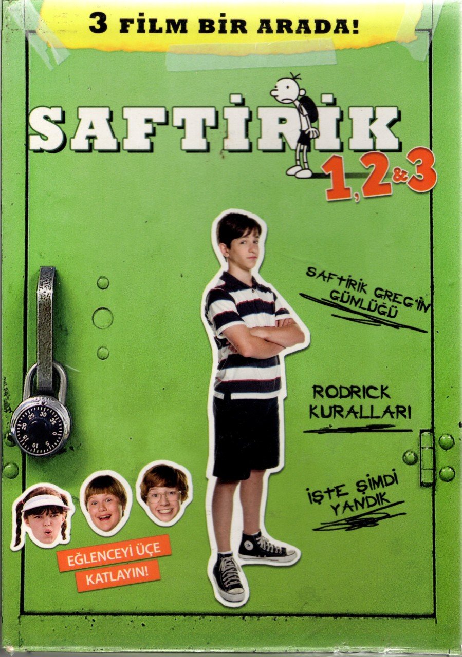 SAFTİRİK 1,2 & 3 - WIMPY KID -  KUTU DVD 2.EL