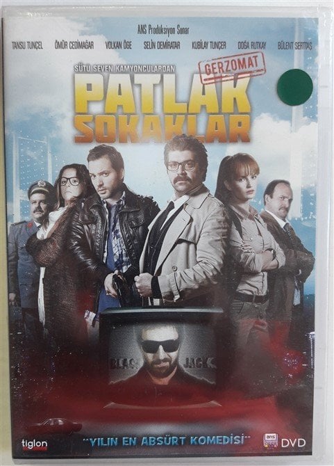 PATLAK SOKAKLAR - TANSU TUNÇEL - ÖMÜR CEDİMAĞAR - KERİM BARUTÇU - DVD 2.EL