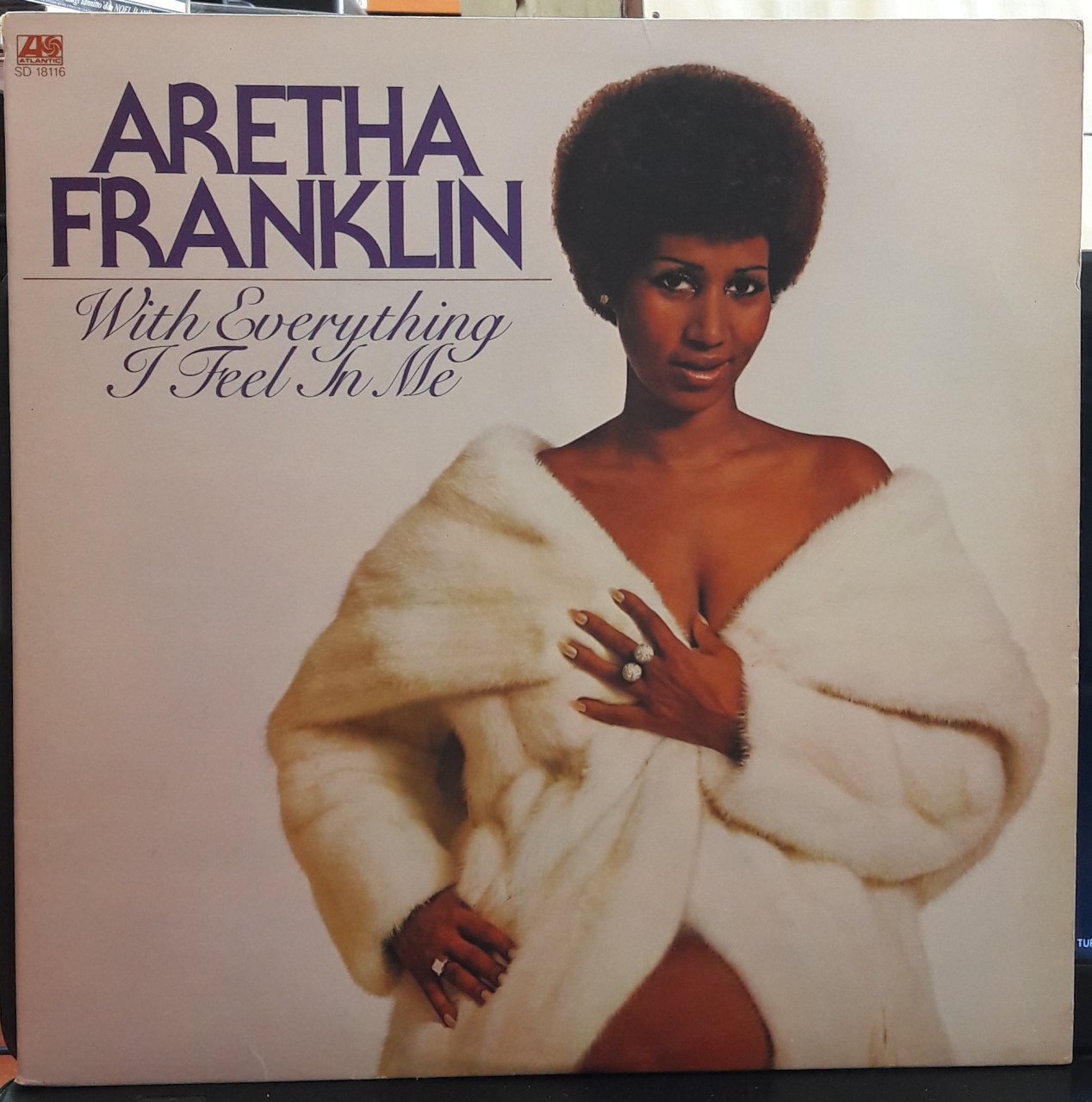 ARETHA FRANKLIN - WITH EVERYTHING I FEEL IN ME (1974) - PLAK 2.EL