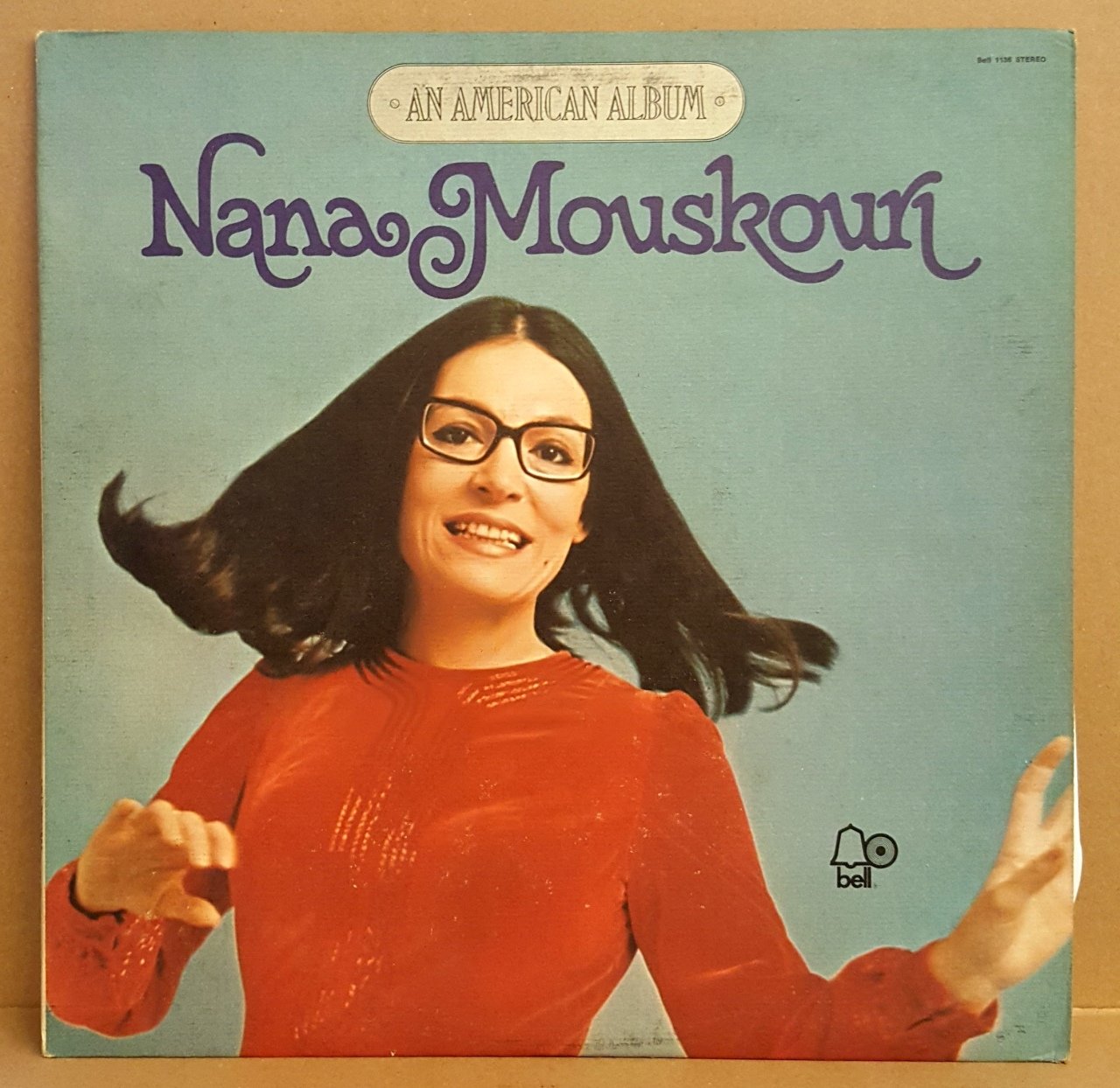 NANA MOUSKOURI - AN AMERICAN ALBUM (1973) - LP 2.EL PLAK