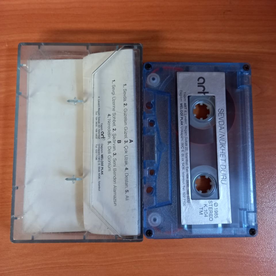 NÜKHET DURU - SEVDA (1985) - KASET 2.EL