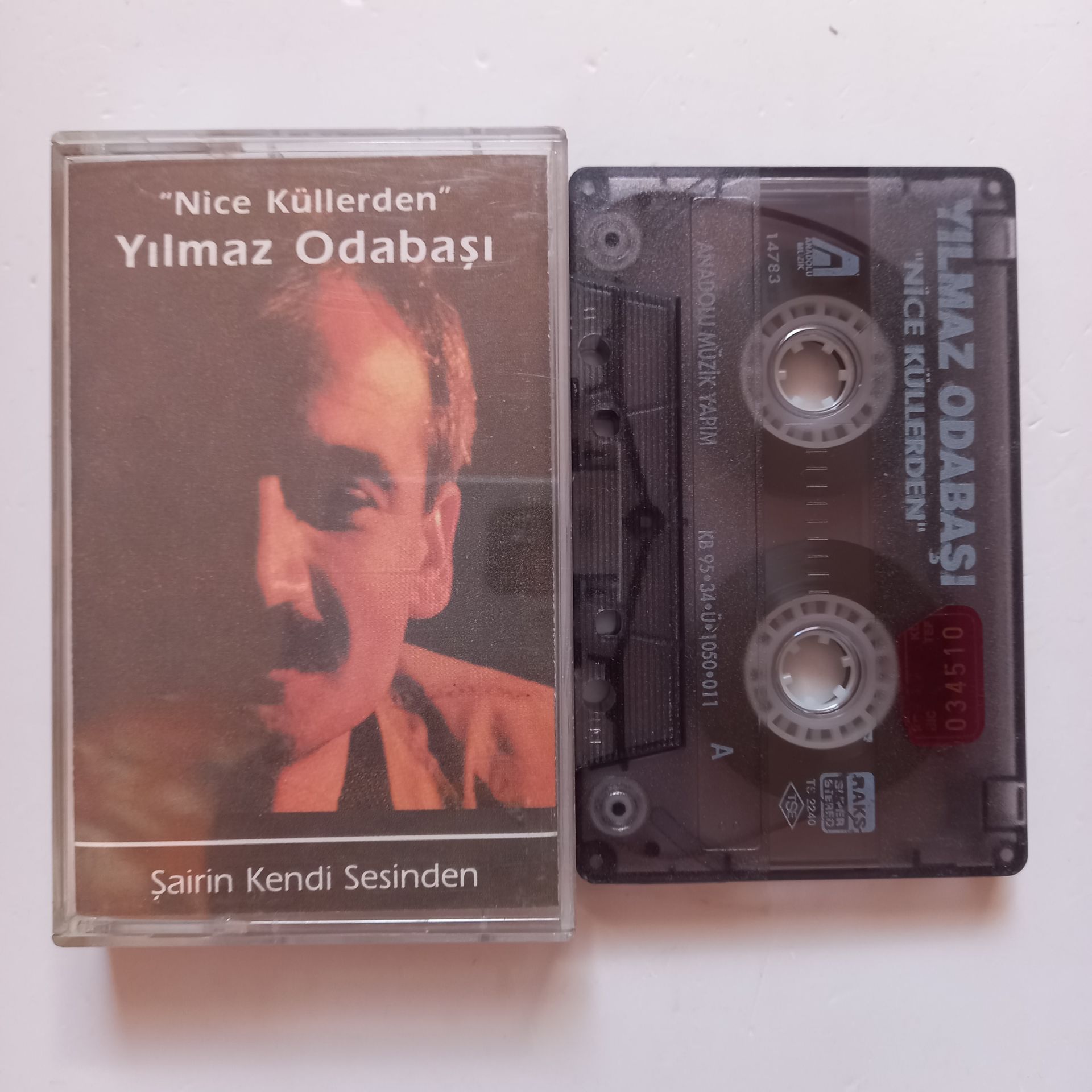 YILMAZ ODABAŞI - NİCE KÜLLERDEN / ŞAİRİN KENDİ SESİNDEN (1995) - KASET 2.EL