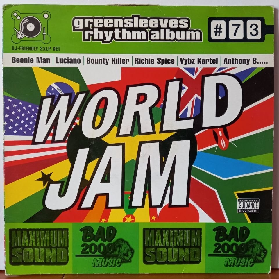 WORLD JAM / BOUNTY KILLER, RICHIE SPICE, FUTURE TROUBLES, TONY CURTIS (2005) - 2LP 2.EL PLAK