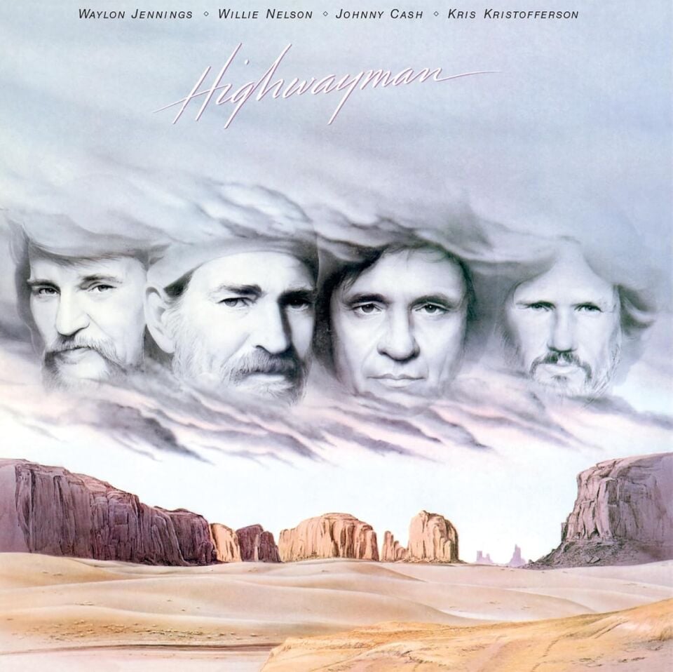 HIGHWAYMAN (WAYLON JENNINGS, JOHNNY CASH, WILLIE NELSON, KRIS KRISTOFFERSON) - HIGHWAYMAN (1985) - LP 2026 EDITION SIFIR PLAK