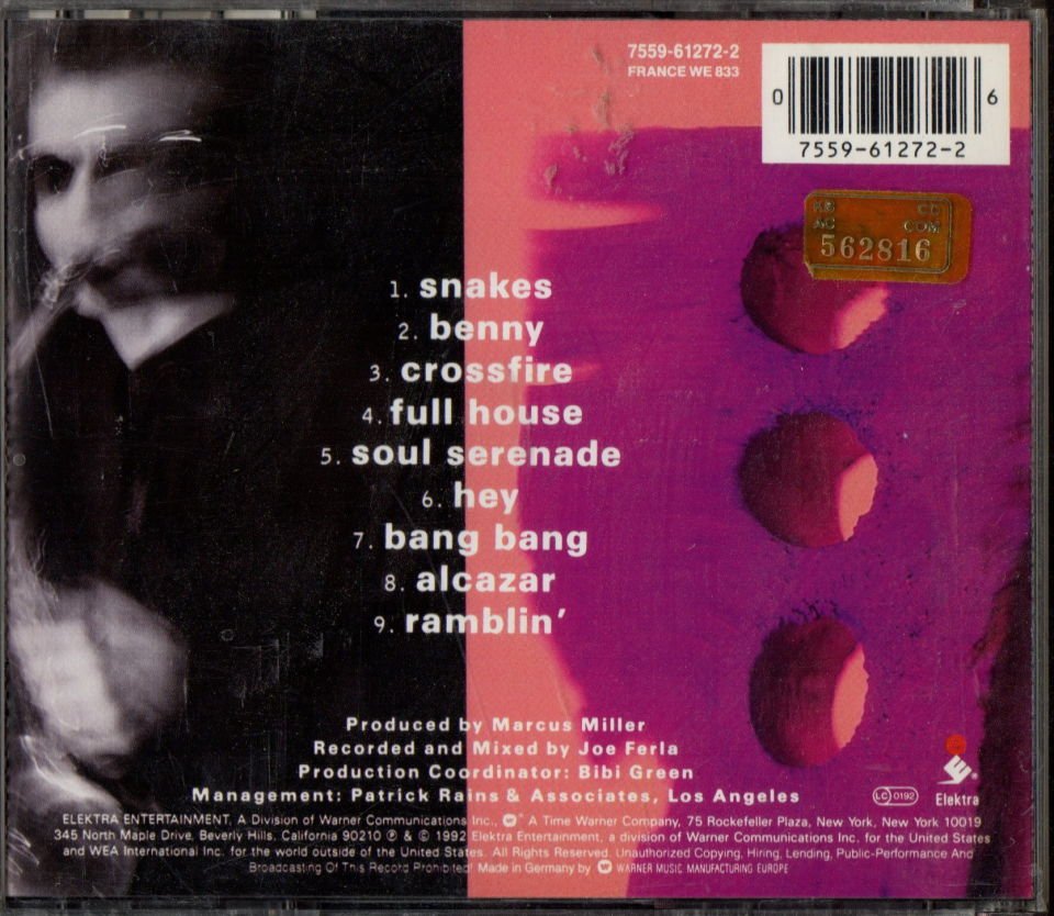 DAVID SANBORN – UPFRONT (1992) - CD 2.EL