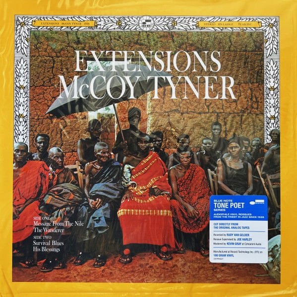 MCCOY TYNER - EXTENSIONS (1972) - LP BLUE NOTE TONE POET SERIES 180GR 2023 EDITION SIFIR PLAK