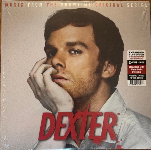 DEXTER MUSIC FROM THE SHOWTIME ORIGINAL SERIES (2024) - EXPANDED 2LP BLOOD RED COLORED SIFIR PLAK