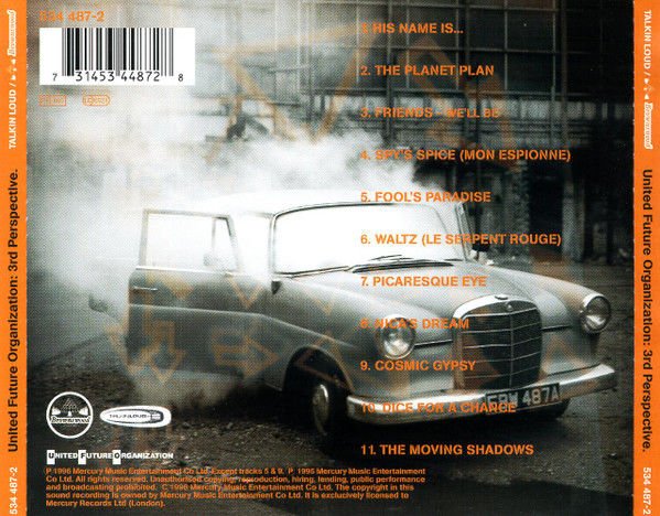 UNITED FUTURE ORGANIZATION - 3RD PERSPECTIV (1996) - CD ACID JAZZ 2.EL