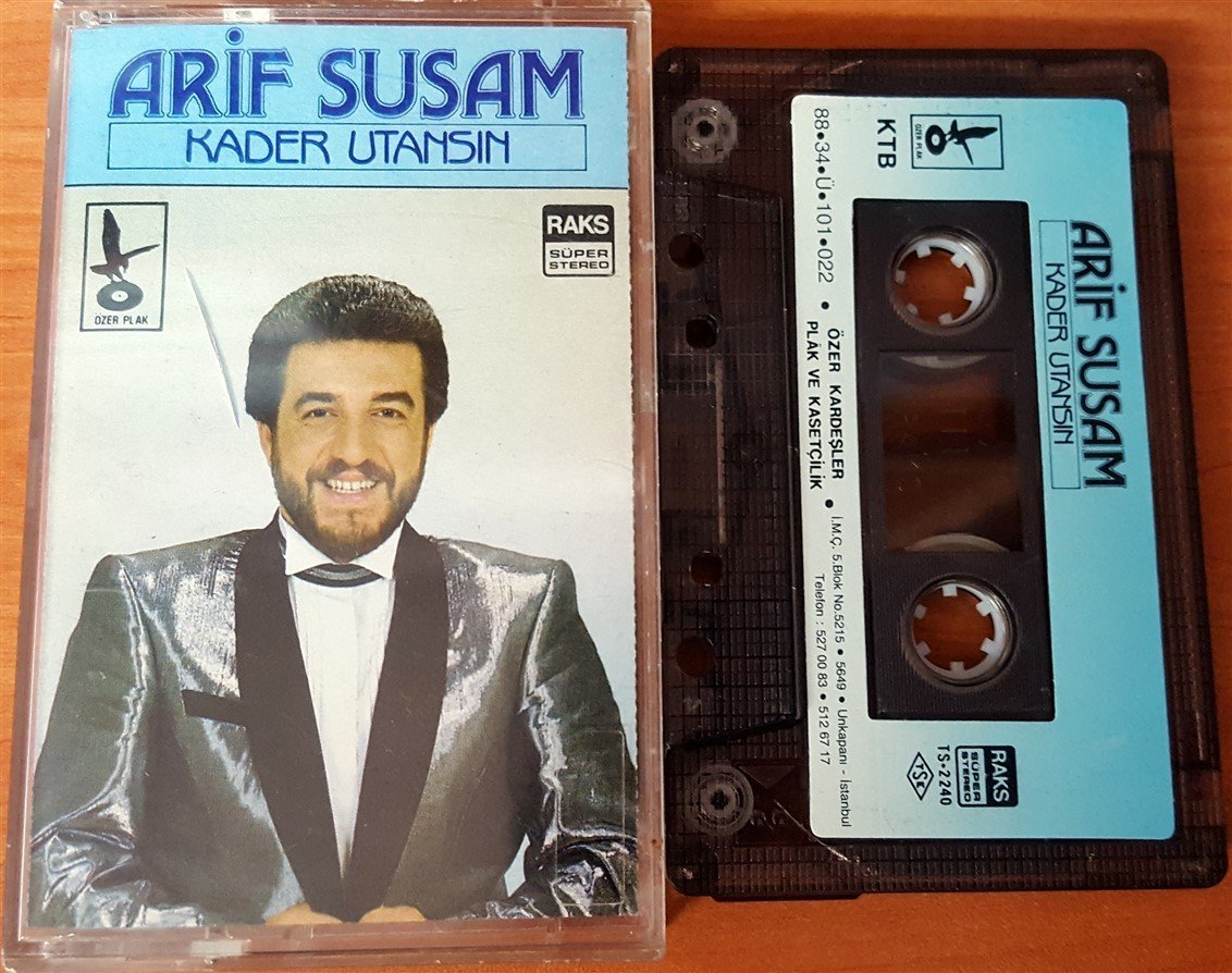 ARİF SUSAM - KADER UTANSIN KASET 2.EL