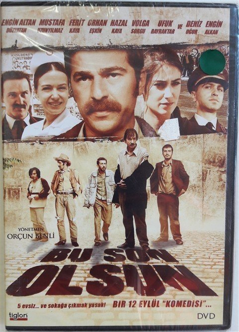 BU SON OLSUN - ENGİN ALTAN DÜZYATAN - MUSTAFA UZUNYILMAZ - FERİT KAYA - ORÇUN BENLİ - DVD SIFIR