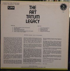 THE ART TATUM LEGACY - 2.EL PLAK