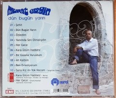 MURAT EVGİN - DÜN BUGÜN YARIN (2005) EROL EVGİN PRODÜKSİYON CD 2.EL