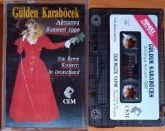 GÜLDEN KARABÖCEK - 1990 ALMANYA KONSERİ (1990) - KASET CEM MÜZİK 2.EL