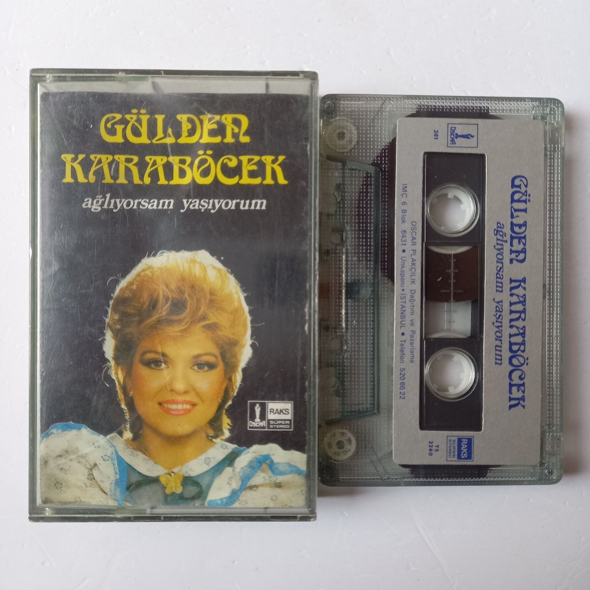 GÜLDEN KARABÖCEK - AĞLIYORSAM YAŞIYORUM - KASET 2.EL