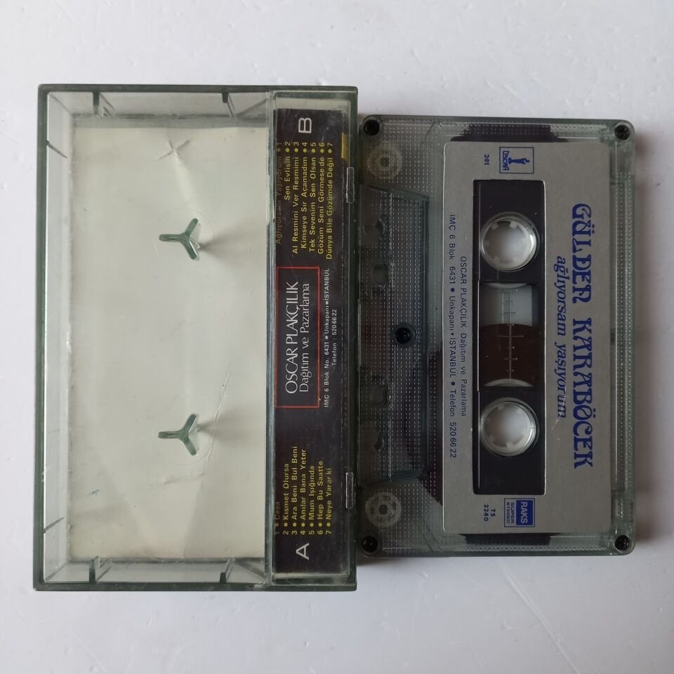 GÜLDEN KARABÖCEK - AĞLIYORSAM YAŞIYORUM - KASET 2.EL