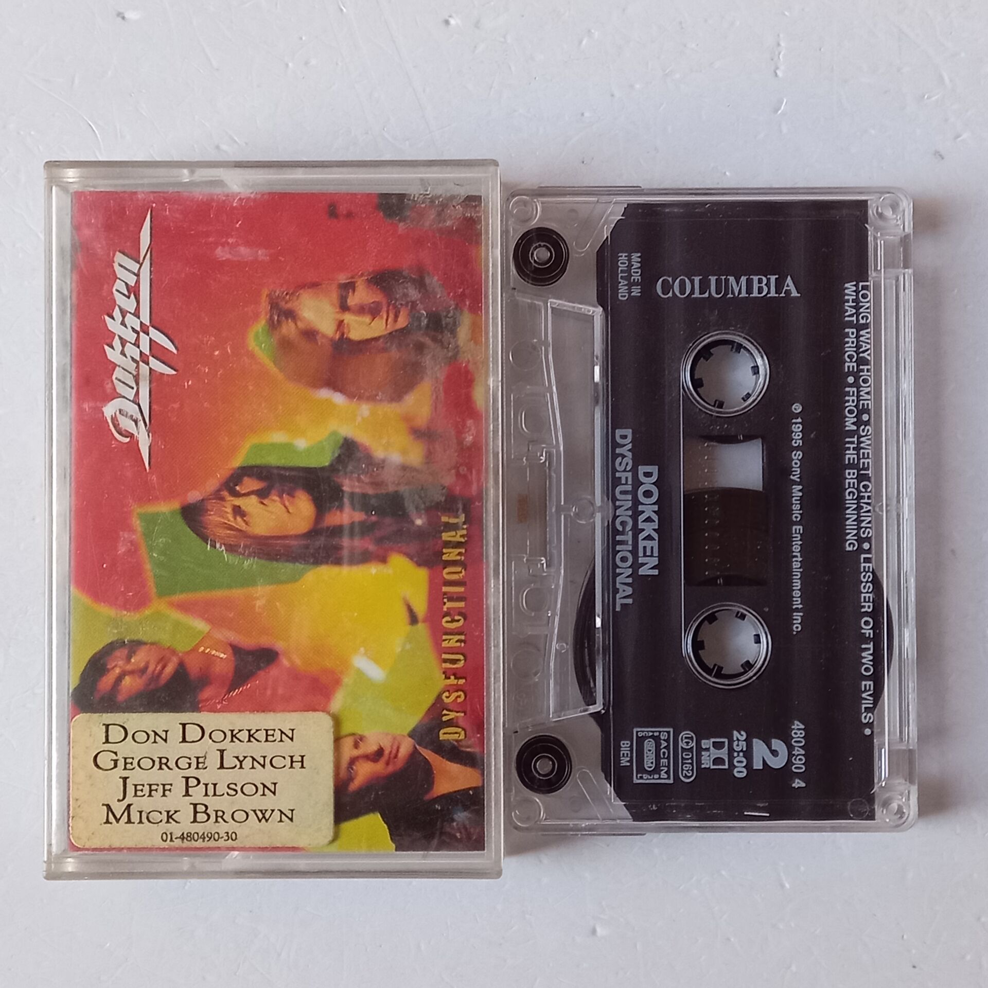 DOKKEN - DYSFUNCTIONAL (1995) - KASET 2.EL
