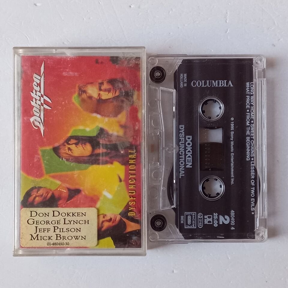DOKKEN - DYSFUNCTIONAL (1995) - KASET 2.EL