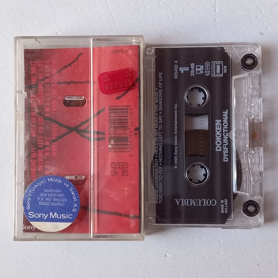DOKKEN - DYSFUNCTIONAL (1995) - KASET 2.EL