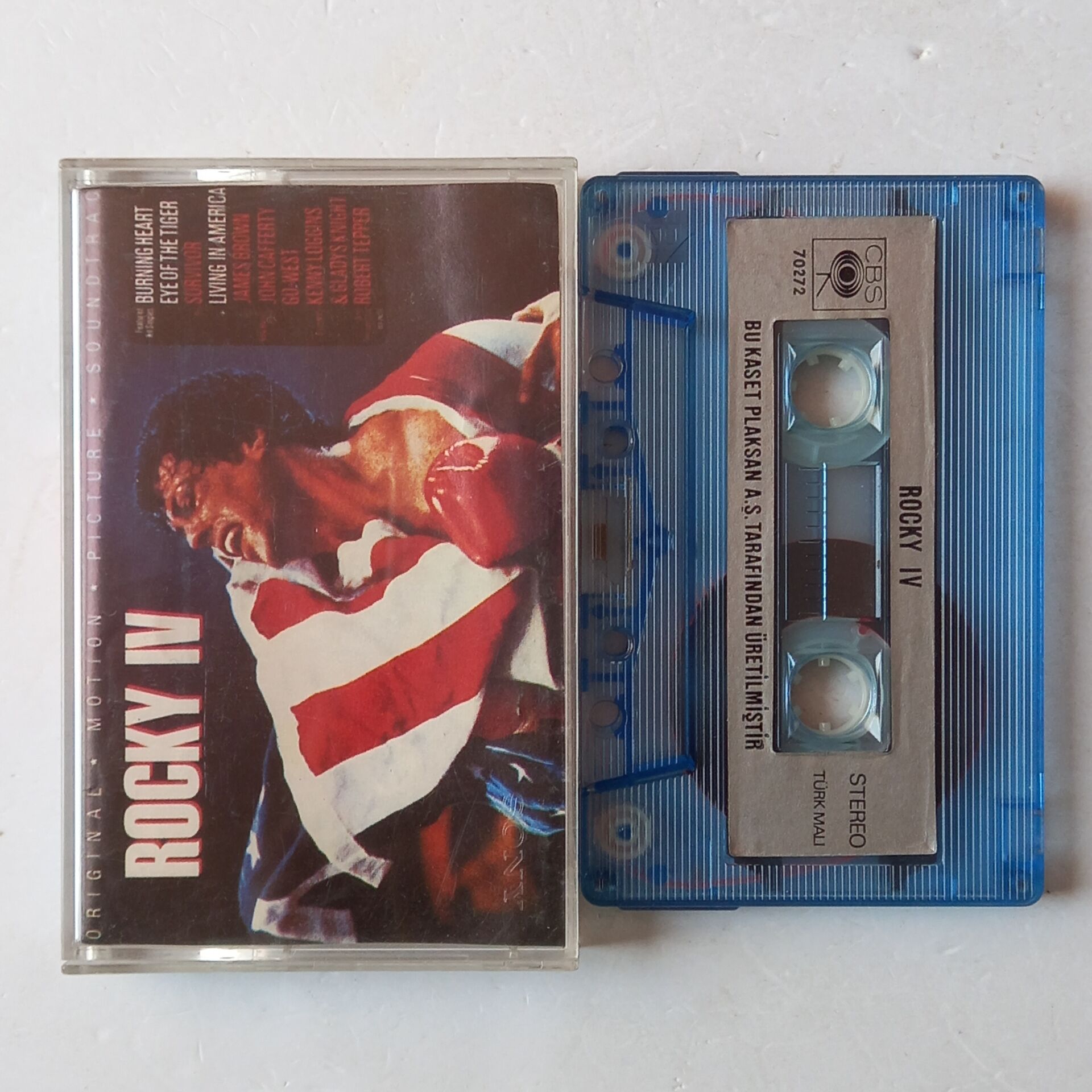 ROCKY IV - ORIGINAL MOTION PICTURE SOUNDTRACK - KASET 2.EL
