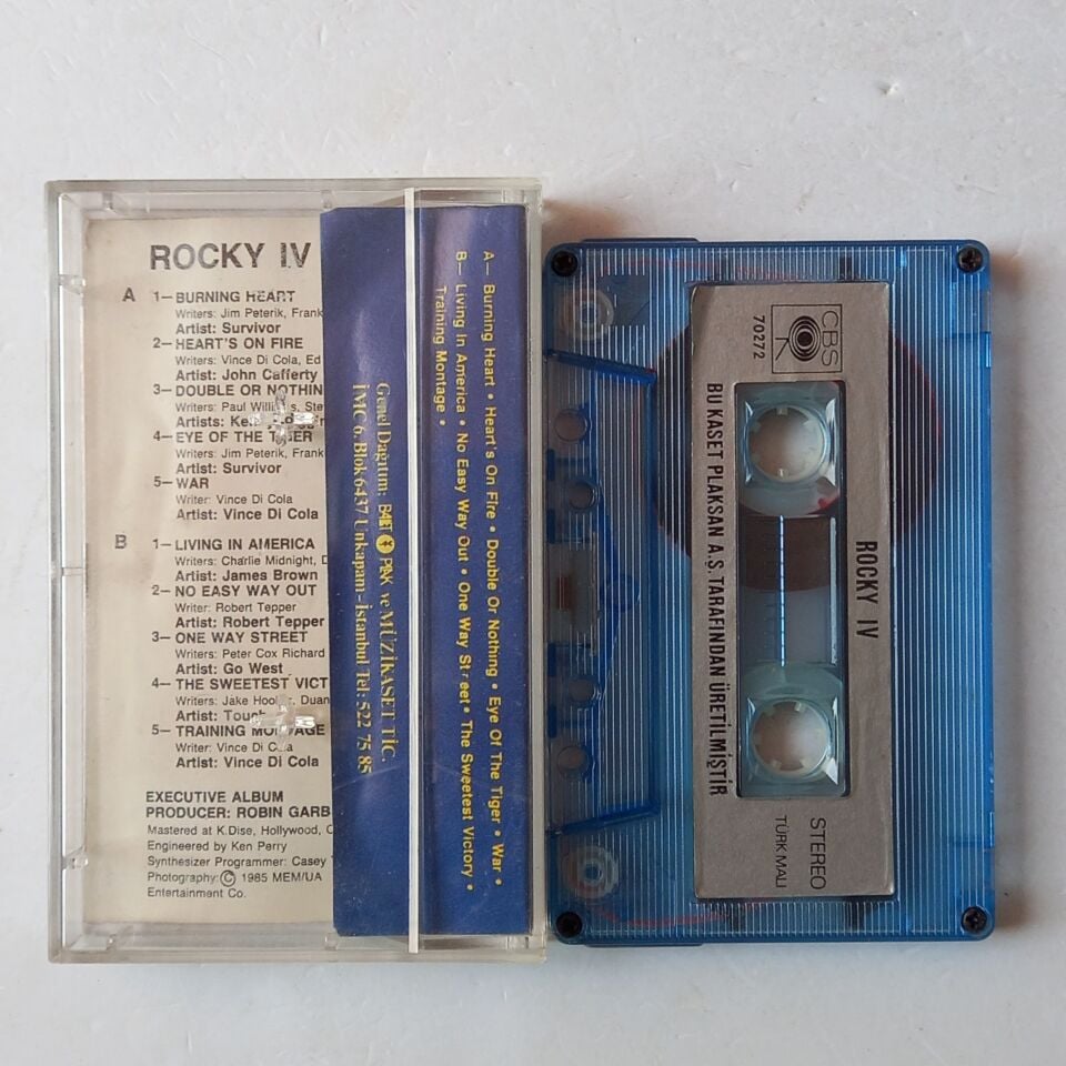 ROCKY IV - ORIGINAL MOTION PICTURE SOUNDTRACK - KASET 2.EL
