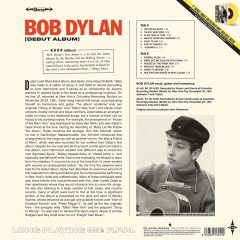 BOB DYLAN - (BOB DYLAN / DEBUT (1962) - LP COLOURED 2019 EDITION SIFIR PLAK