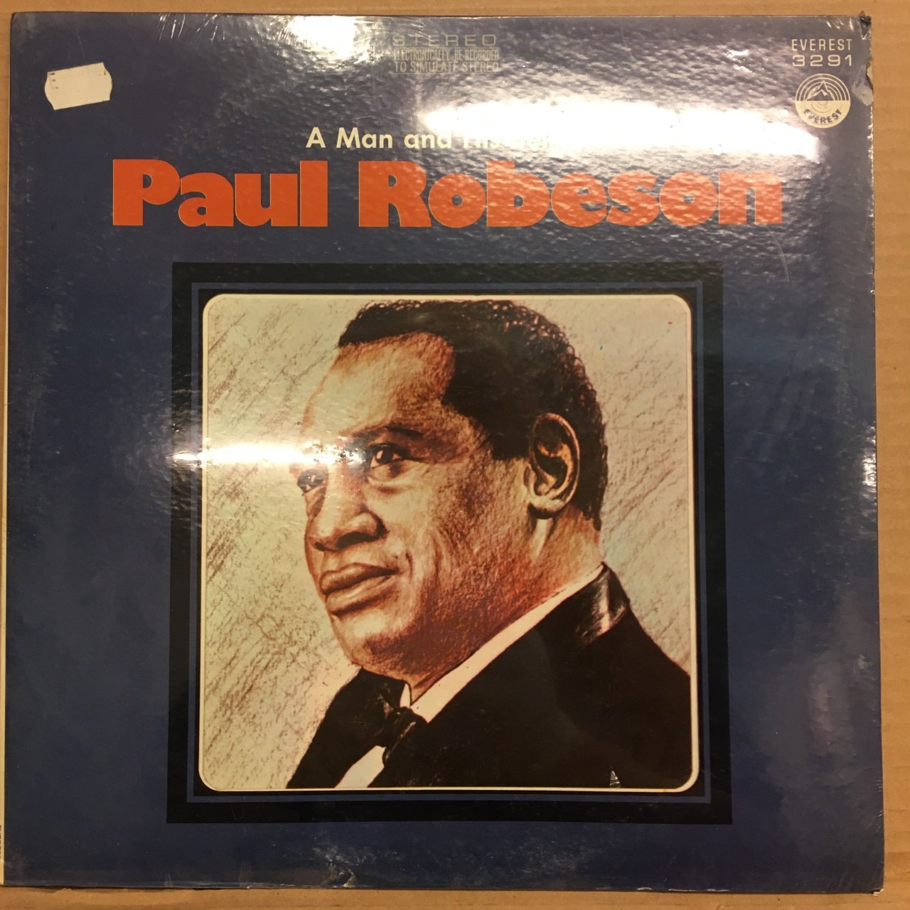 PAUL ROBESON - A MAN AND HIS BELIEFS SIFIR PLAK