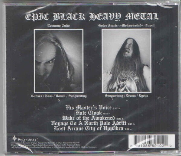 DARKTHRONE – ETERNAL HAILS...... (2021) - CD JEWEL CASE AMBALAJINDA SIFIR