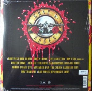GUNS N' ROSES - USE YOUR ILLUSION I (1991) - 2LP 180GR 2022 EDITION GATEFOLD SIFIR PLAK