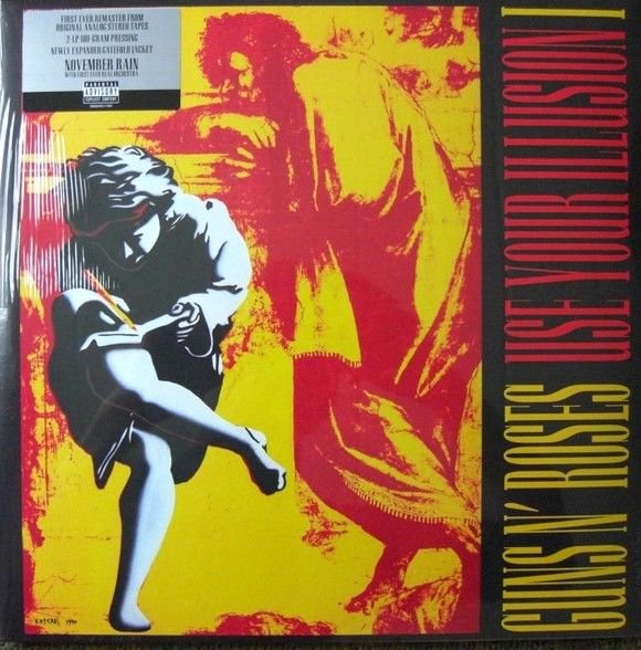GUNS N' ROSES - USE YOUR ILLUSION I (1991) - 2LP 180GR 2022 EDITION GATEFOLD SIFIR PLAK