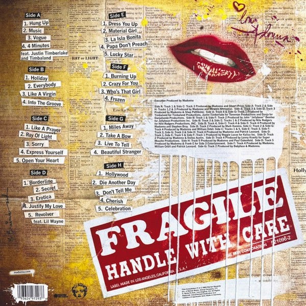 MADONNA - CELEBRATION THE ULTIMATE HITS - 4LP 2024 SIFIR PLAK