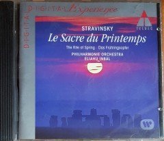 STRAVINSKY - LE SACRE DU PRINTEMPS / THE RITE OF SPRING / PHILHARMONIE ORCHESTRA, ELIAHU INBAL (1993) TELDEC CD 2.EL