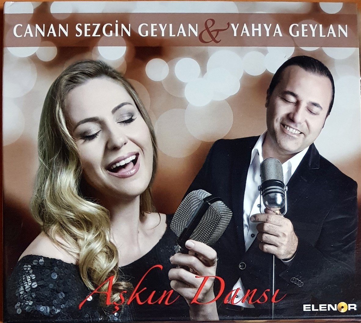 CANAN SEZGİN GEYLAN & YAHYA GEYLAN - AŞKIN DANSI (2015) İMZALI ELENOR CD 2.EL
