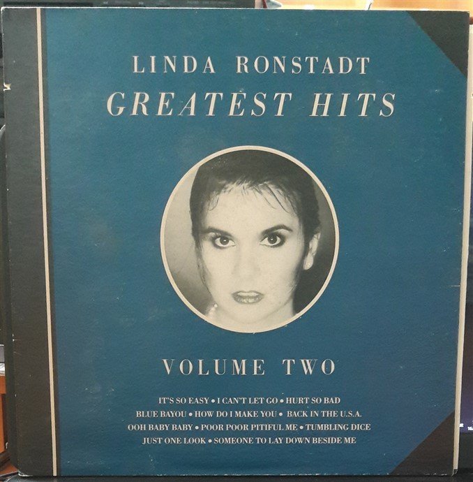 LINDA RONSTADT - GREATEST HITS VOLUME TWO (1980) - PLAK 2.EL