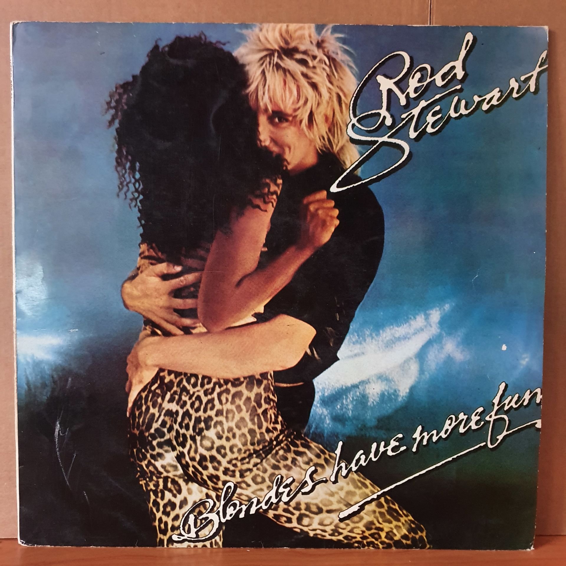 ROD STEWART - BLONDES HAVE MORE FUN (1979) - LP YERLİ BASKI 2.EL PLAK
