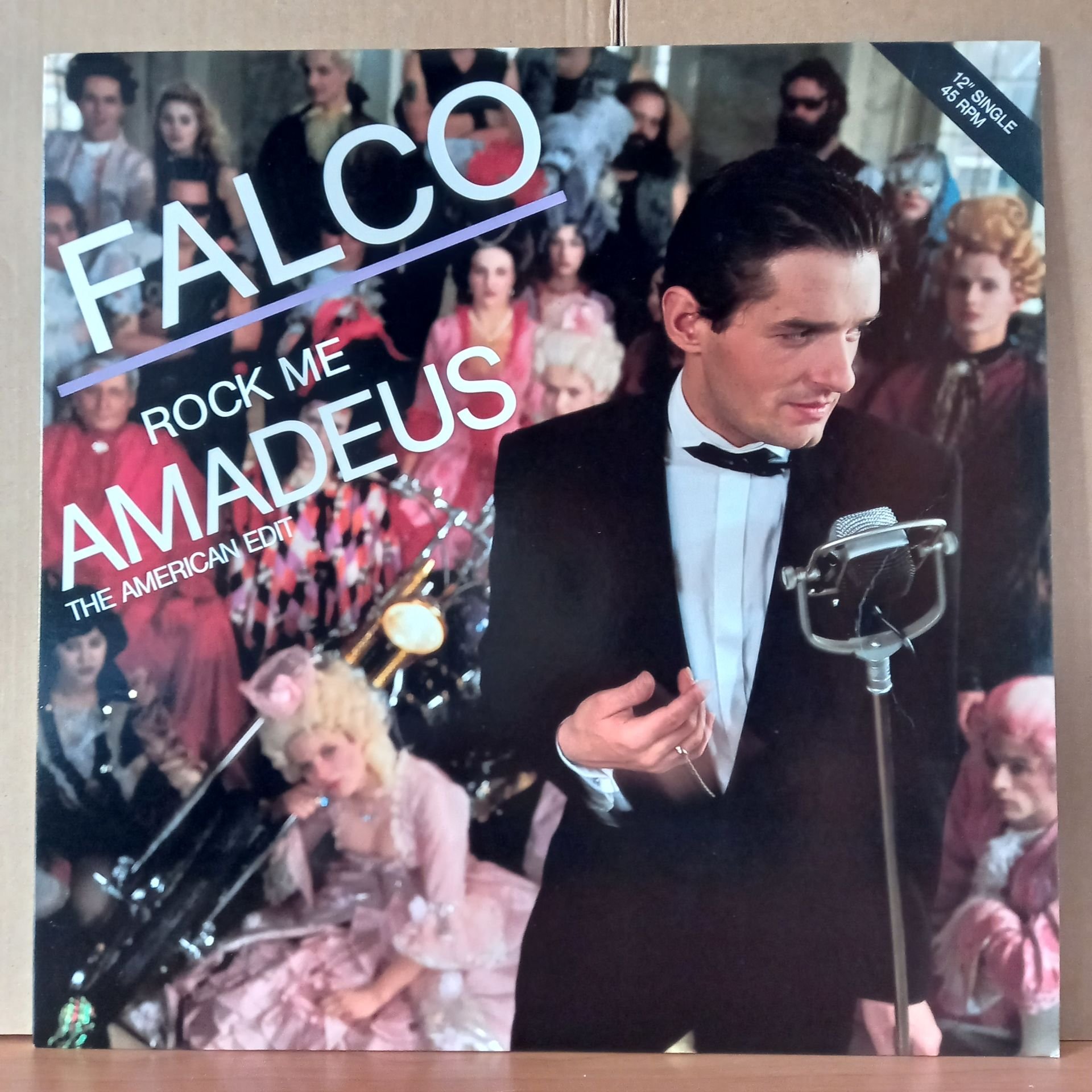 FALCO – ROCK ME AMADEUS (THE AMERICAN EDIT) / VIENNA CALLING (1985) - 12'' 45RPM MAXI SINGLE 2.EL PLAK